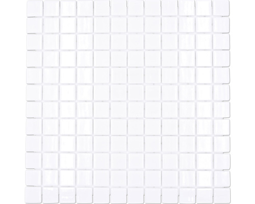 Mozaic piscină sticlă XCM RW89 optică lemn maro 30x30 cm Placă de mozaic pătrată