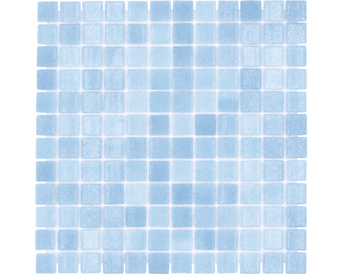 Mozaic piscină sticlă VP501PUR albastru 31,6x31,6 cm