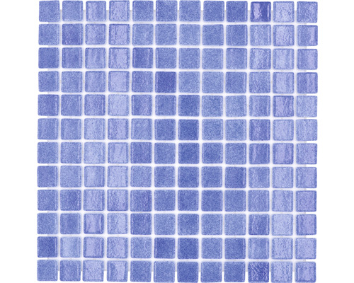 Mozaic piscină sticlă VP508PUR albastru 31,6x31,6 cm Plăci de mozaic pătrate pentru designul pereților și podelelor