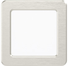 Spot încastrat pătrat de perete cu ramă metalică