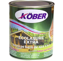 Lazură pe bază de apă Ecolasure Extra Köber stejar gri 0,75 l-thumb-0