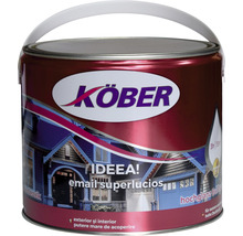 Vopsea lac Köber pentru interior și exterior într-o găleată metalică