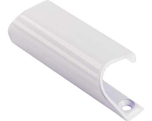 Mâner exterior ușă balcon PM-Technic, tip scoică, pentru tâmplărie PVC, alb Suport alb pentru cleme de țeavă pentru fixarea țevilor
