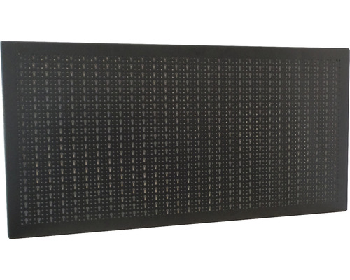 Placă metalică perforată pentru scule