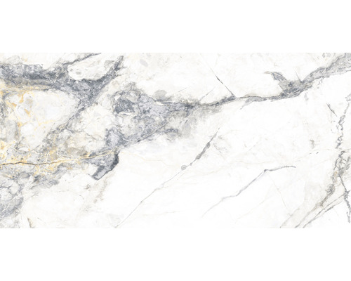 Model de gresie cu aspect de marmură cu vinișoare