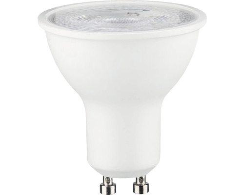 Bec LED spot variabil Paulmann GU10 7W 560 lumeni, formă glob, lumină neutră