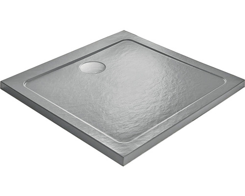 Cădiță de duș pătrată Radaway Doros C 90x90x4,5 cm acril antracit SDRC9090-01-64S