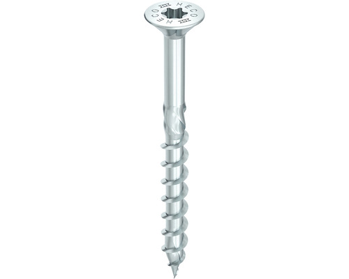 Holșuruburi universale cu cap înecat Torx Heco Topix-Plus 6x80 mm oțel zincat albastru, 100 bucăți