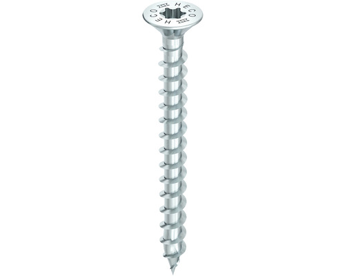 Șuruburi pentru lemn cap înecat Torx Heco Topix-Plus 4,5x50 mm oțel zincat albastru, 200 bucăți