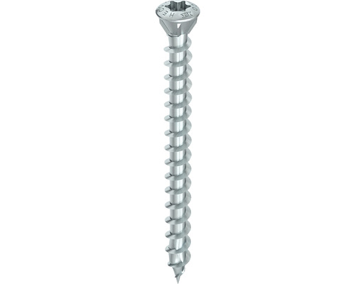 Șuruburi pentru lemn cu cap semibombat Torx Heco Topix-Plus 4,5x60 mm oțel zincat albastru, 200 bucăți