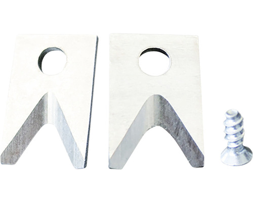Lamă de schimb pentru clește de dezizolat Weicon Wire-Stripper 0,2-6,0 mm² Două lame metalice cu șurub
