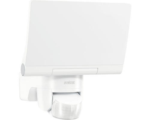 Proiector LED exterior XLED Home2 13,7W 1550 lumeni IP44, senzor de mișcare, lumină caldă, alb, conexiune Bluetooth Reflector de exterior cu senzor de mișcare