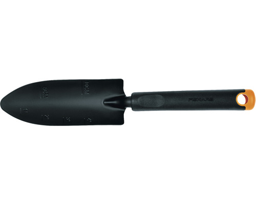 Lopată de grădină cu mâner și marcaj de adâncime