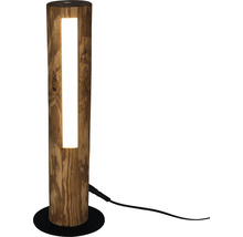 Veioză vintage LED Odun 8W 630 lumeni, pin cu accente