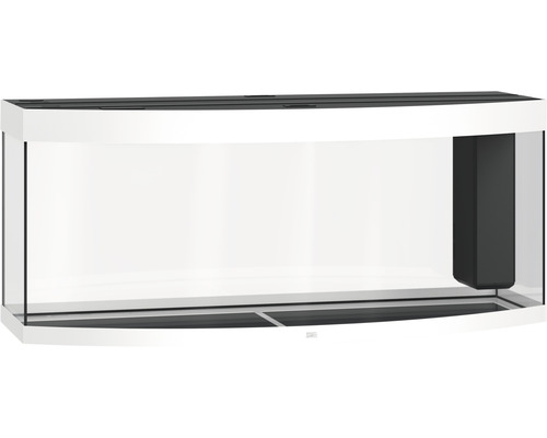 Acvariu gol cu partea frontală din sticlă curbată