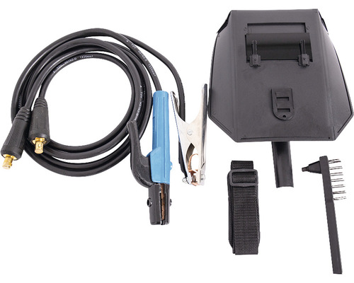 Set de accesorii pentru aparat de sudură cu ecran de sudură, clemă de masă, suport electrod și perie de sârmă