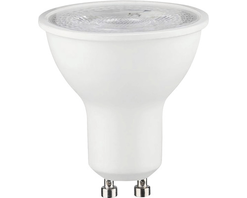 Bec LED spot variabil Paulmann GU10 7W 560 lumeni, formă glob, lumină caldă