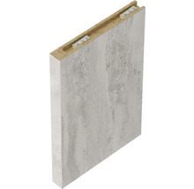 Blat baie vertical, PAL, gri beton 30x46x3,8 cm-thumb-0