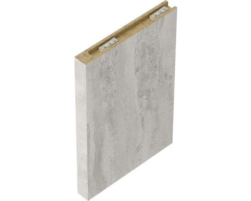 Blat baie vertical, PAL, gri beton 30x46x3,8 cm-0