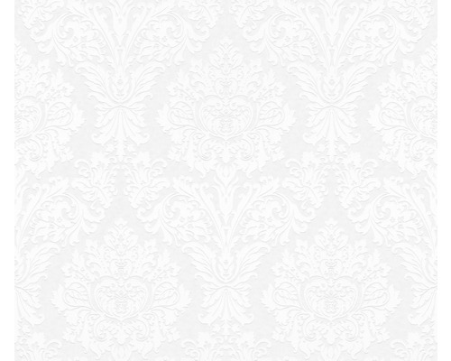 Tapet vlies 5718 Patent Decor Green Label alb 10,05x0,75 m Tapet cu textură în relief și model floral