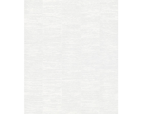 Tapet vlies 9379 Patent Decor alb 25x1,06 m Prim-plan cu un tapet alb cu aspect de lemn