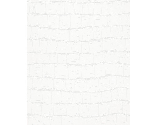 Tapet vlies 9069 Patent Decor Laser alb 10,05x0,53 m Textură cu model de piele de crocodil