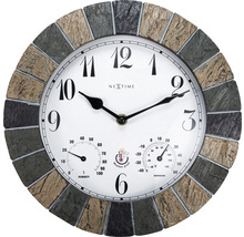 Ceas perete NeXtime Aster pentru exterior Ø 26 cm
