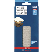 Set Bosch Expert de șmirghel cu granulații diferite, 80 x 133 milimetri, potrivit pentru diverse lucrări de șlefuire