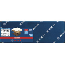 Foi abrazive Bosch Expert, granulație P120, 80 x 133 mm, 50 bucăți