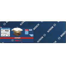 Șmirghel Bosch Expert P80, 80x133 mm, 50 bucăți