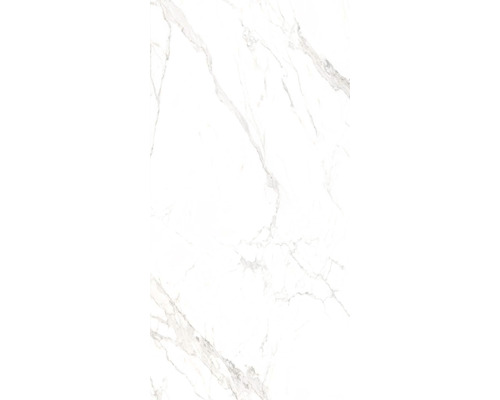Gresie exterior / interior porțelanată Mykonos White rectificată 60x120 cm