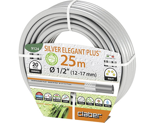 Furtun Claber Silver Elegant Plus (12-17 mm) 25 m