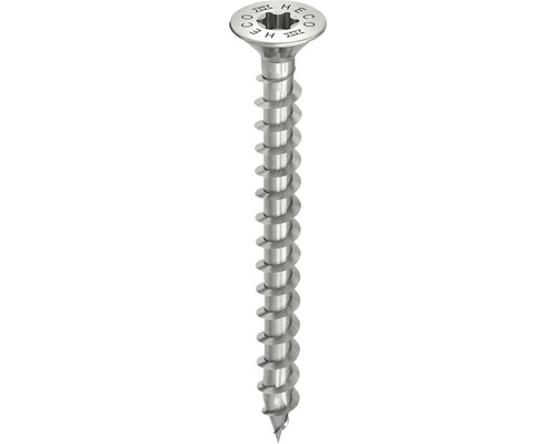 Șuruburi pentru lemn cu cap înecat Torx Heco Topix-Plus 4x30 mm oțel inox A2, 200 bucăți