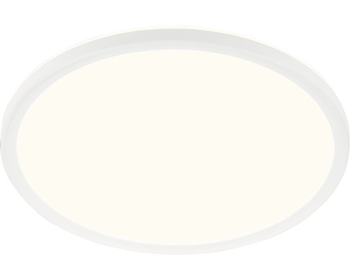 Plafonieră LED rotundă cu ramă albă