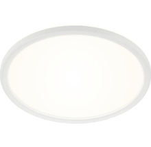 Plafonieră cu LED integrat Slim 18W 2400 lumeni Ø293 mm 2700-6500K, cu telecomandă, albă