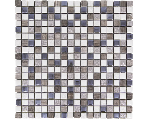 Mozaic ceramică & marmură, sticlă AGOR0008 30 x 30 cm