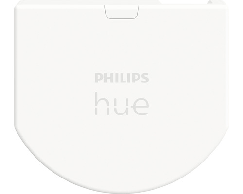 Întrerupător simplu Philips Hue pentru iluminat, montaj în doză, conexiune ZigBee