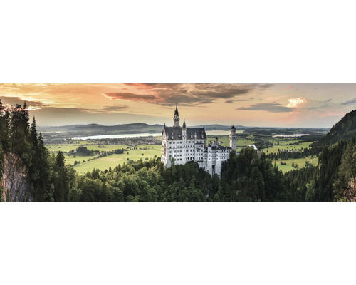 Tablou canvas Castelul Neuschwanstein 50x150 cm