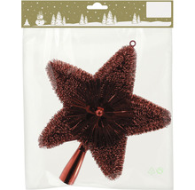 Vârf de brad de Crăciun stea din lametă