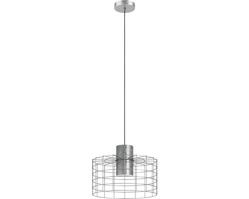 Lampa suspendată cu cușcă metalică