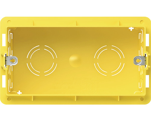 Doză dublă pentru instalarea echipamentelor electrice