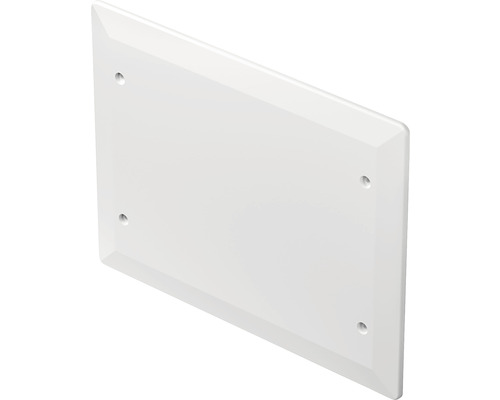 Panou de acoperire dreptunghiular, neted, cu patru găuri de fixare