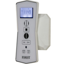 Telecomandă Forest Drapery Hardware cu ecran și butoane pentru controlul draperiilor