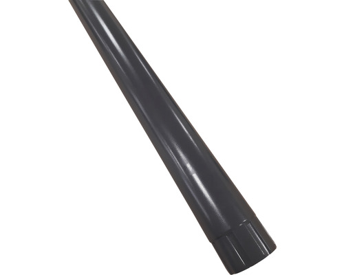 Burlan metalic PRECIT 4 m Ø 90 mm gri RAL 7024 Conductă pluvială din plastic