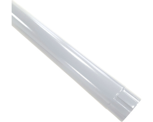 Burlan metalic PRECIT 2 m Ø 90 mm alb RAL 9010 Tub metalic