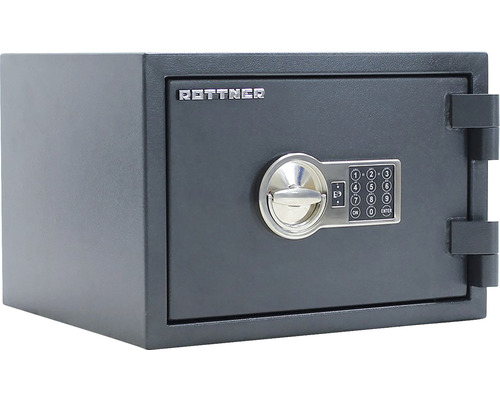 Seif cu cifru electronic Rottner FireHero 427x300x385 mm, antifoc