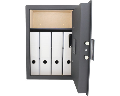 Seif deschis cu dosare