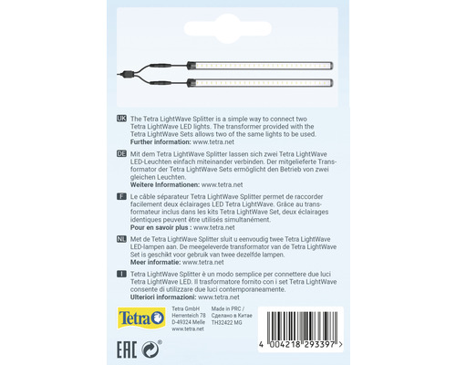 Tetra LightWave Splitter pentru conectarea a două lumini LED