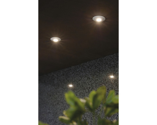 Set spoturi LED încastrate Chango 1W 100 lumeni Ø32 mm, pentru exterior IP44, 3 bucăți