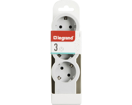 Logo Legrand, prelungitor cu 3 prize în ambalaj